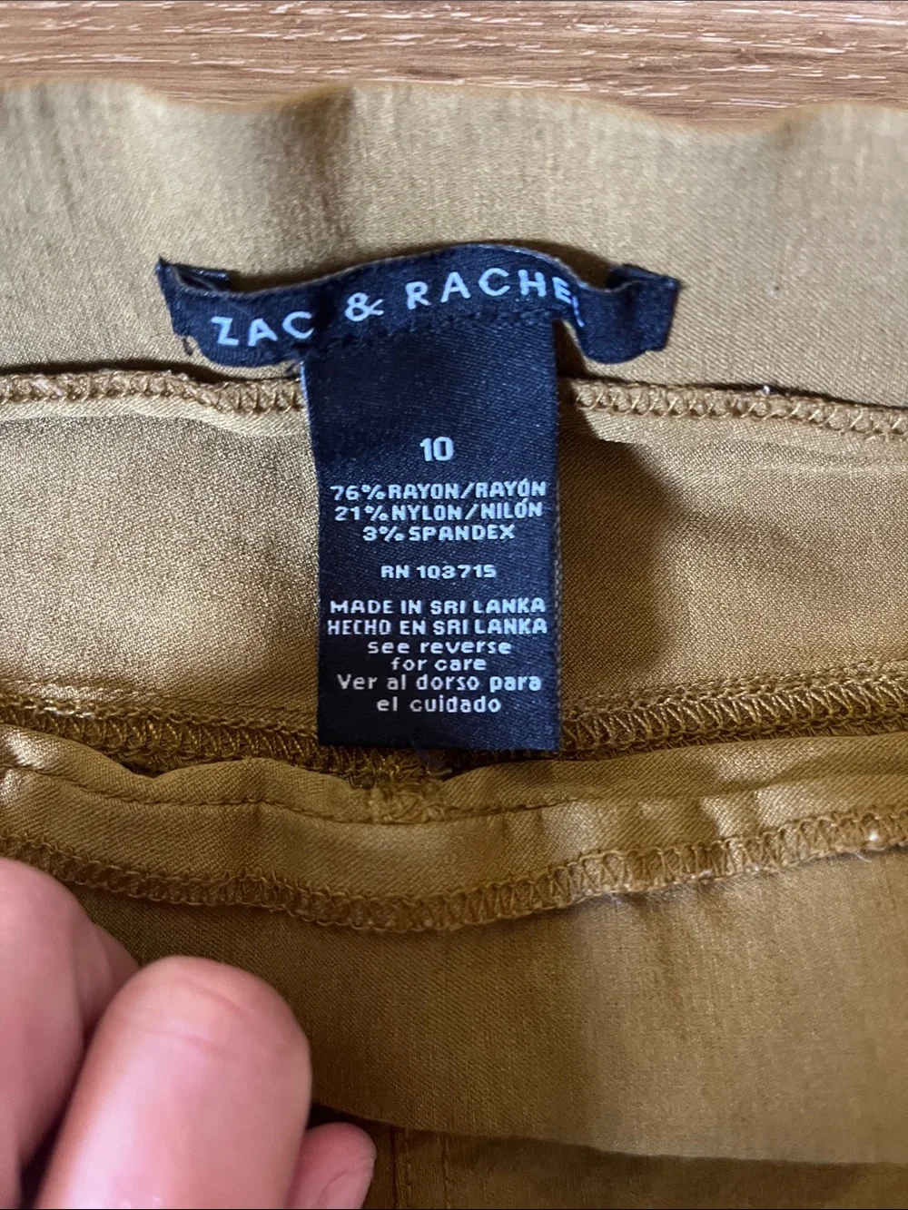 Zac & Rachel slim fit